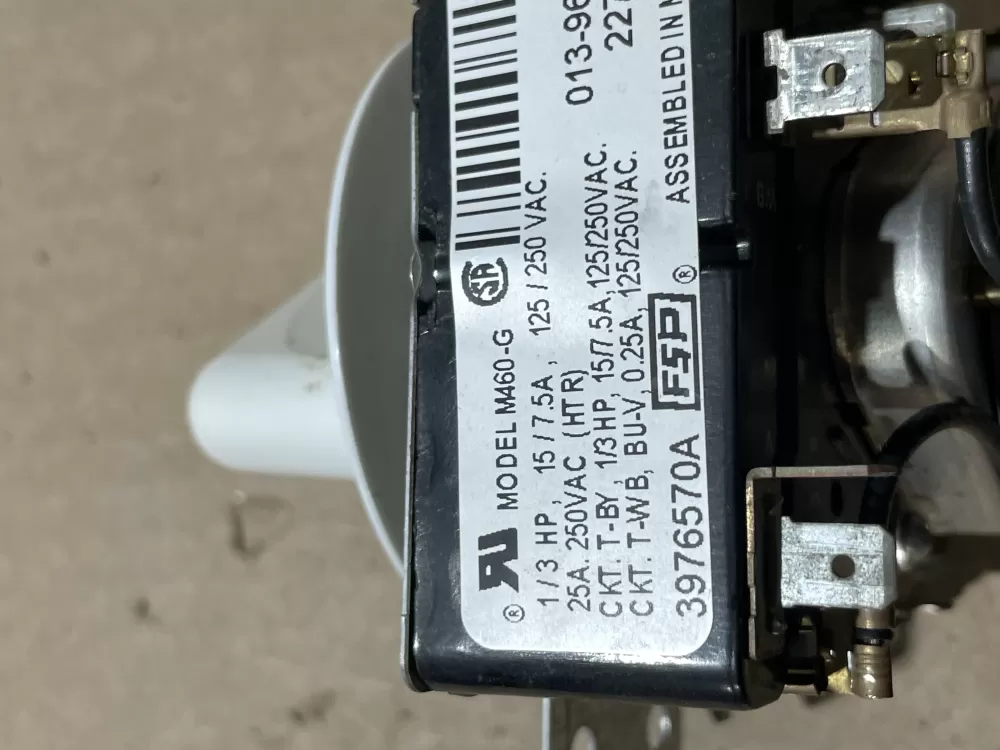 Whirlpool 3976570A Dryer Timer AZ64839 | Wm2101