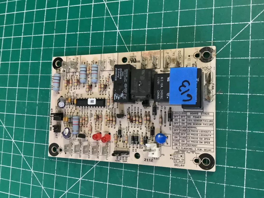 Rheem Bryant 47-102684-08 Control Board Carier 1157-121 AZ192122 | NR613