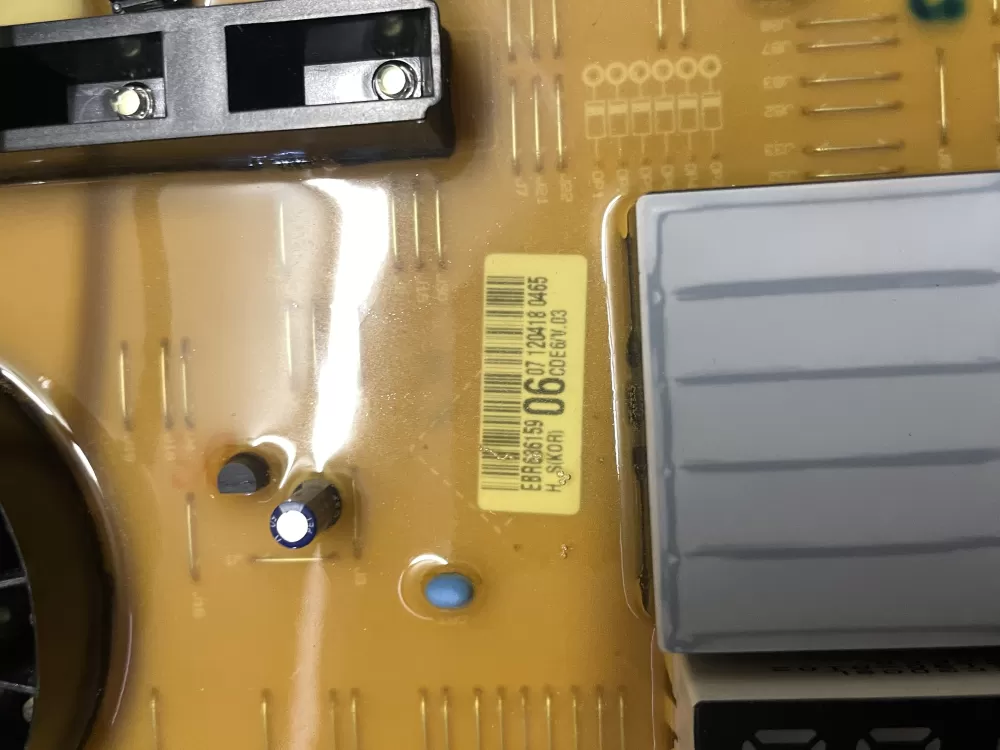 LG EBR63615906 Dryer Control Board AZ208618 | Wmv924