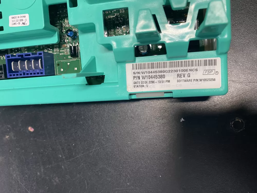 Whirlpool W10406129 W10445380 W10480261 Washer Control Board AZ13186 | BK1288
