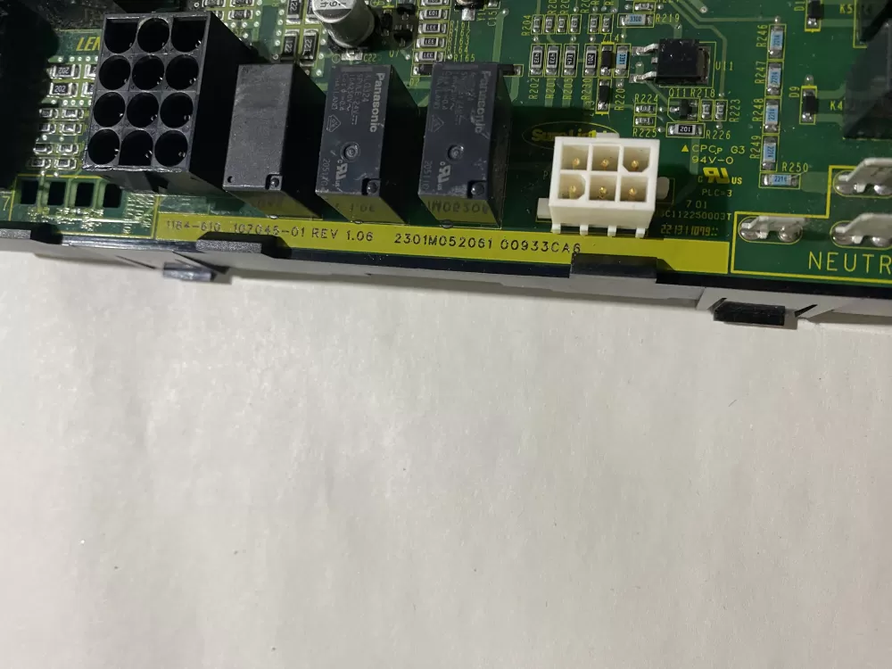 LENNOX 1184-610 Furnace Control Circuit Board 107045-01 AZ202301 | BK2688