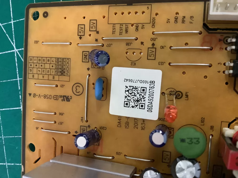 Samsung DA92-00763B Refrigerator Control Board Inverter AZ203252 | NR2798