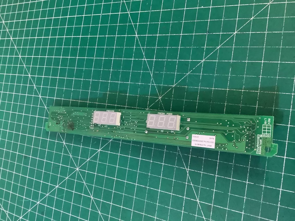 GE WR55X10684  200D1028G022  AP4321494  1477865  AH1766240  EA1766240  PS1766240 Refrigerator UI Temp Control Board
