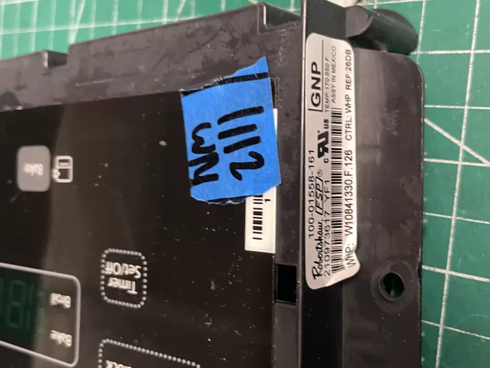 Whirlpool 100-01558-161 W10841330 Range Control Board AZ210367 | Wm2111