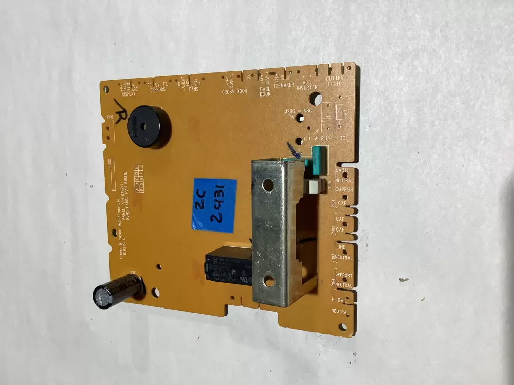 Fisher & Paykel 819216-A 819217 819218 Control Board AZ144643 | ZC2431