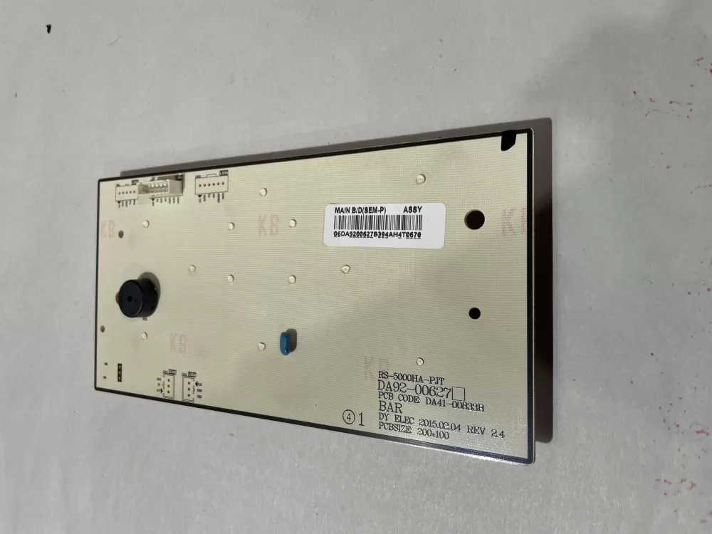 Samsung DA92 00627B Refrigerator Control Board Dispenser AZ200398 | Wm2141