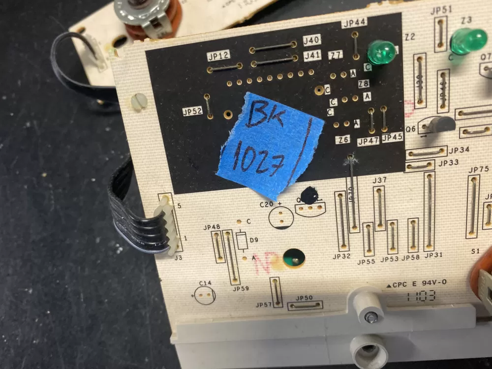 GE 175D5261G035 EBX1129P004 WH12X10508 Washer Control Board AZ12354 | BK1027