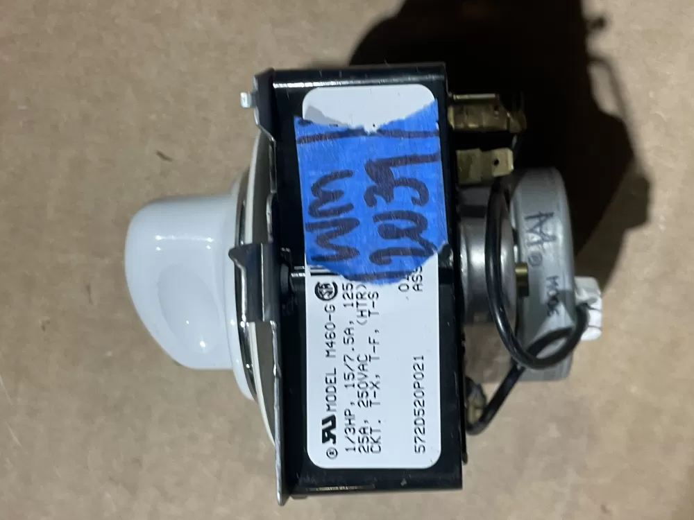 GE 572D520P021 WE4M271 Dryer Timer AZ89825 | Wm2039