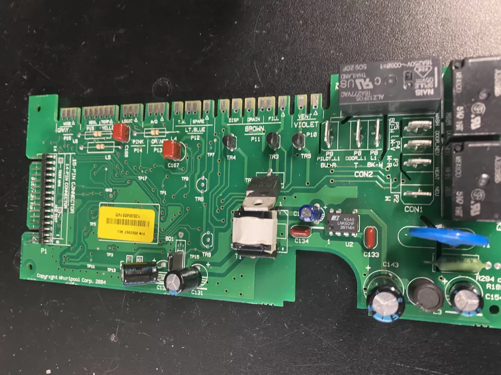 Whirlpool  Kenmore  KitchenAid  Roper  Estate WPW10084141  AP6014950  W10084141  1373167  8559824  8559825  8562996  8562996R  8562997  8562997R  8575276  8575276R  8575277  8575277R  PS11748220  W10039760  W10039770  W10076350  W10076360  W10084141R Dishwasher Control Board