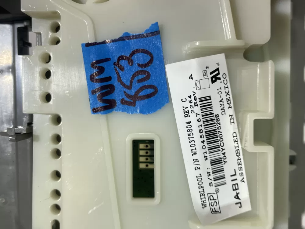 Whirlpool W10375804 W10479765 Dishwasher Control Board AZ152021 | Wm853