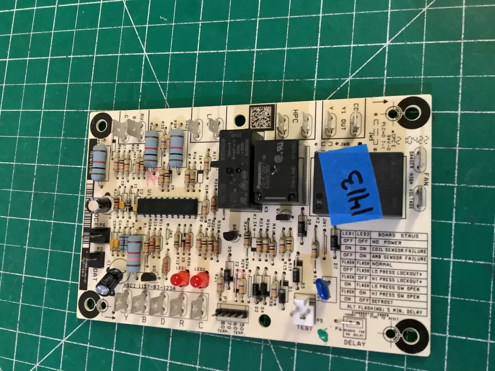 Rheem HSCI 1157-83-123A Heat Pump Defrost Control Board AZ191573 | NR1413