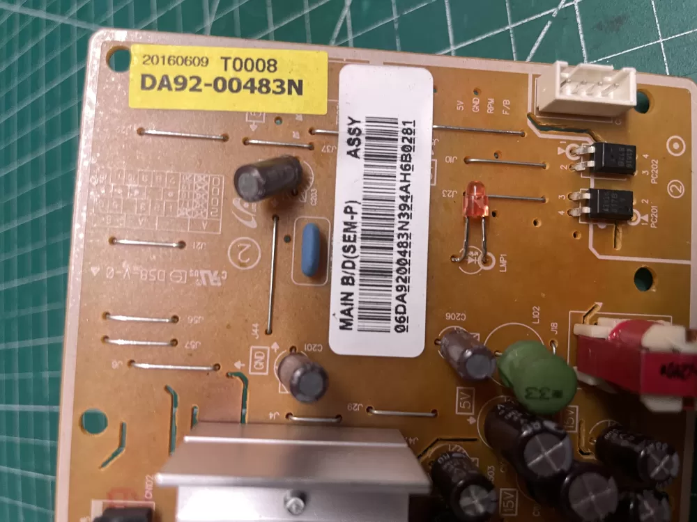 Samsung DA92-00483N Refrigerator Control Board Inverter AZ213319 | Wm1048