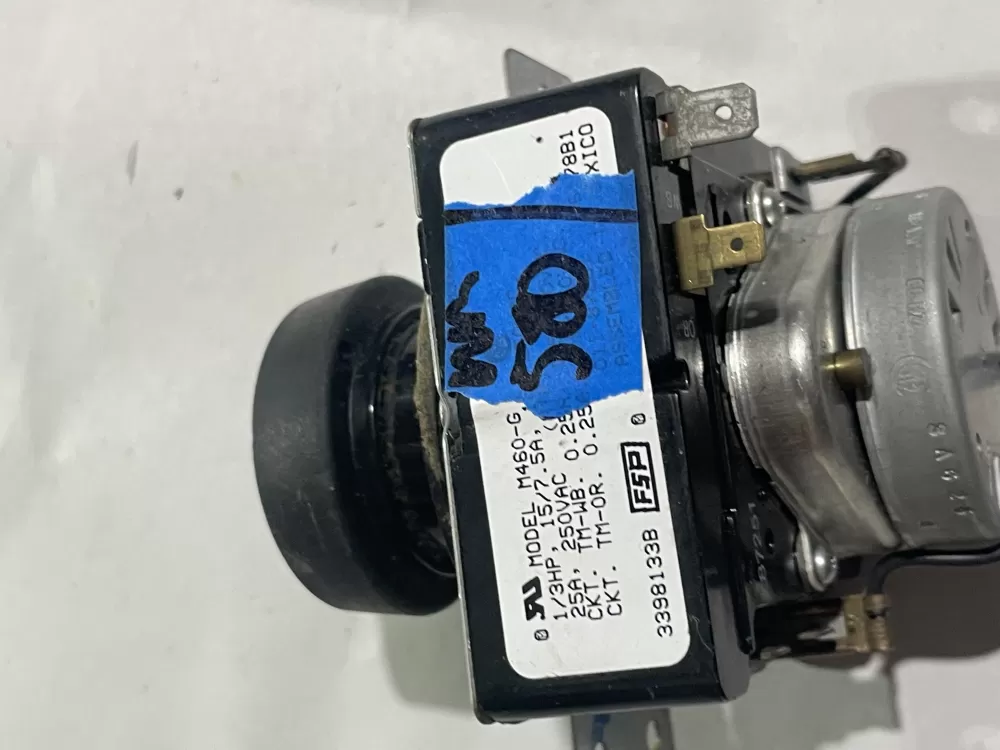 Whirlpool Roper 3398133 Dryer Timer AZ168074 | Wm580