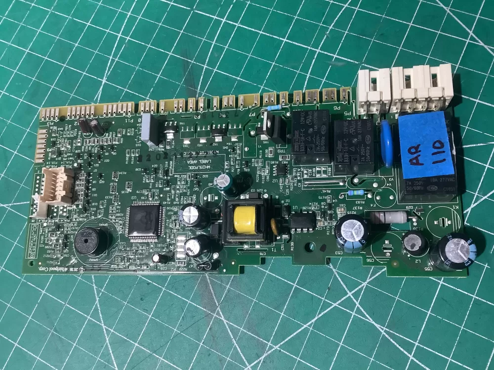 Whirlpool dishwasher electronic control board AZ195977 | AR110