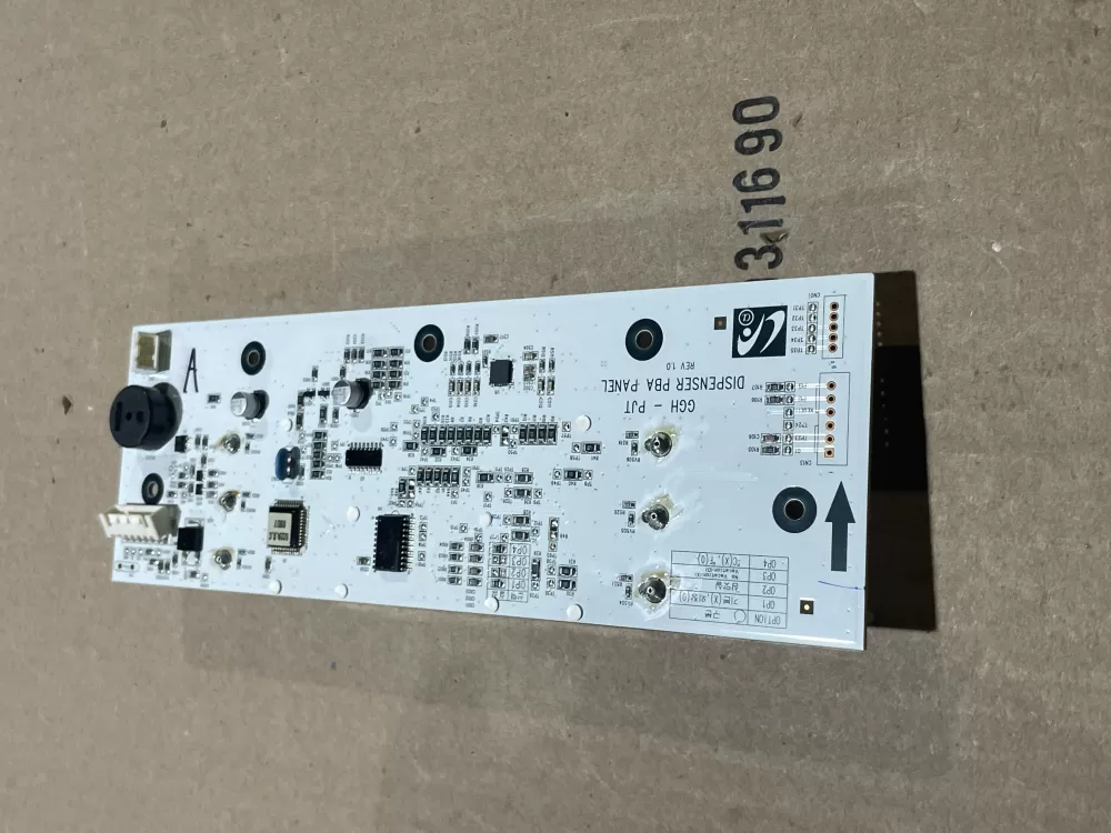 Samsung DA41-00522 DA41-00522A ggh-pjt Refrigerator Dispenser Control Board