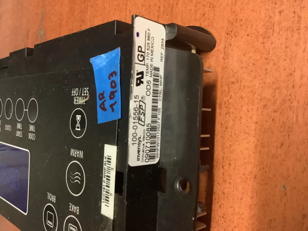 Whirlpool W10173527 Range Oven Control Board Invensys AZ195691 | AR1903