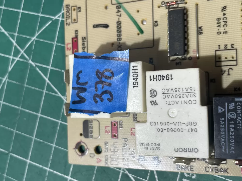 Jenn-Air 12001914 Oven Range Relay Control Board AZ192605 | Wm378