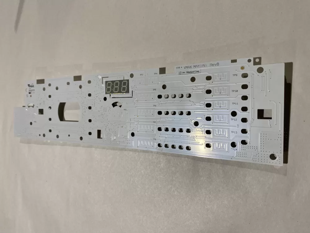 Whirlpool W10691221 Washer Control Panel Board