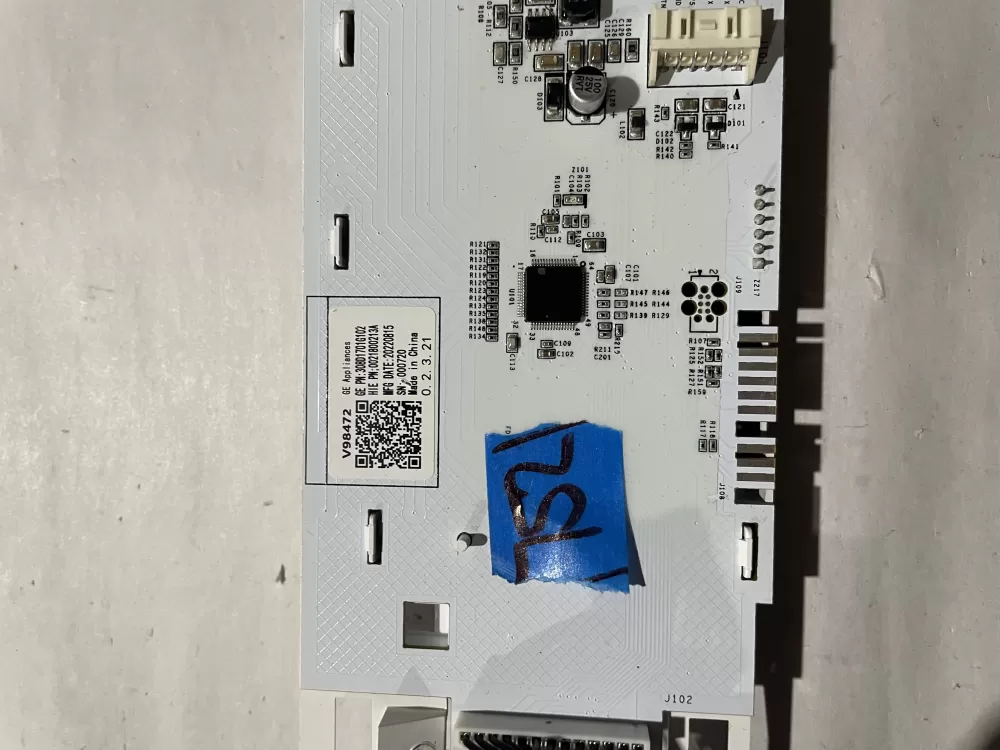 GE 308D1701G102 Washer Control Board UI Panel AZ197069 | KM752