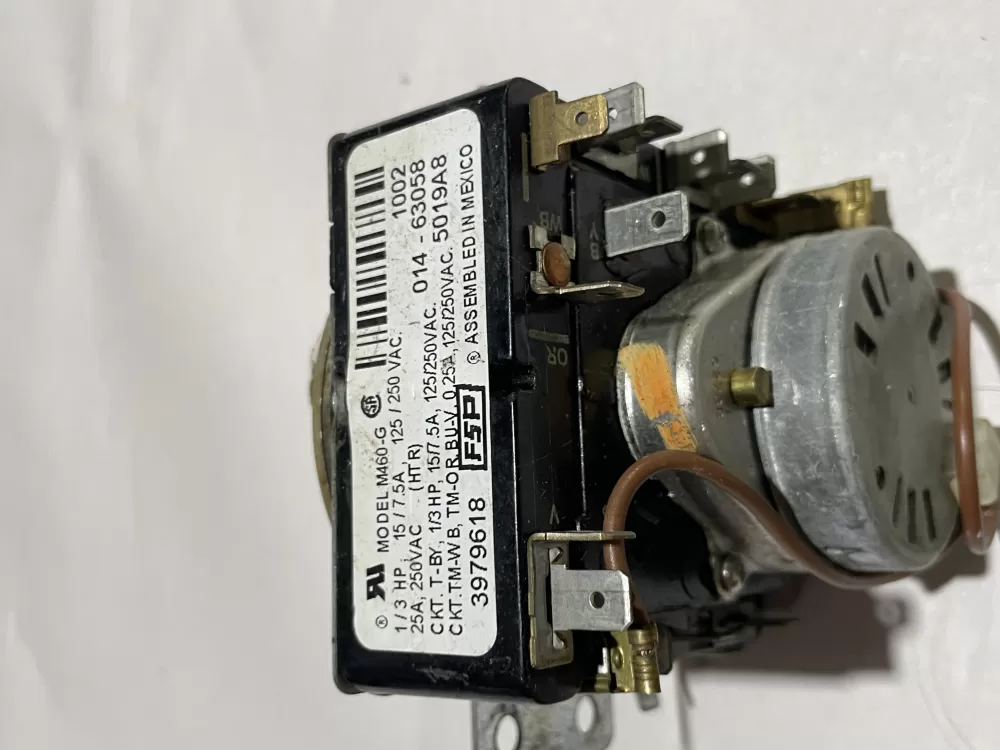 Whirlpool Amana Admiral AP6009056 3979618 3979618R Dryer Timer AZ141263 | Wm2322