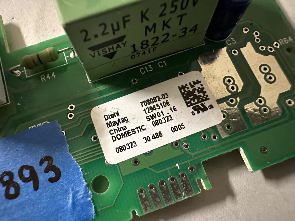 Maytag WP12945106 Refrigerator Control Board AZ138945 | KC893