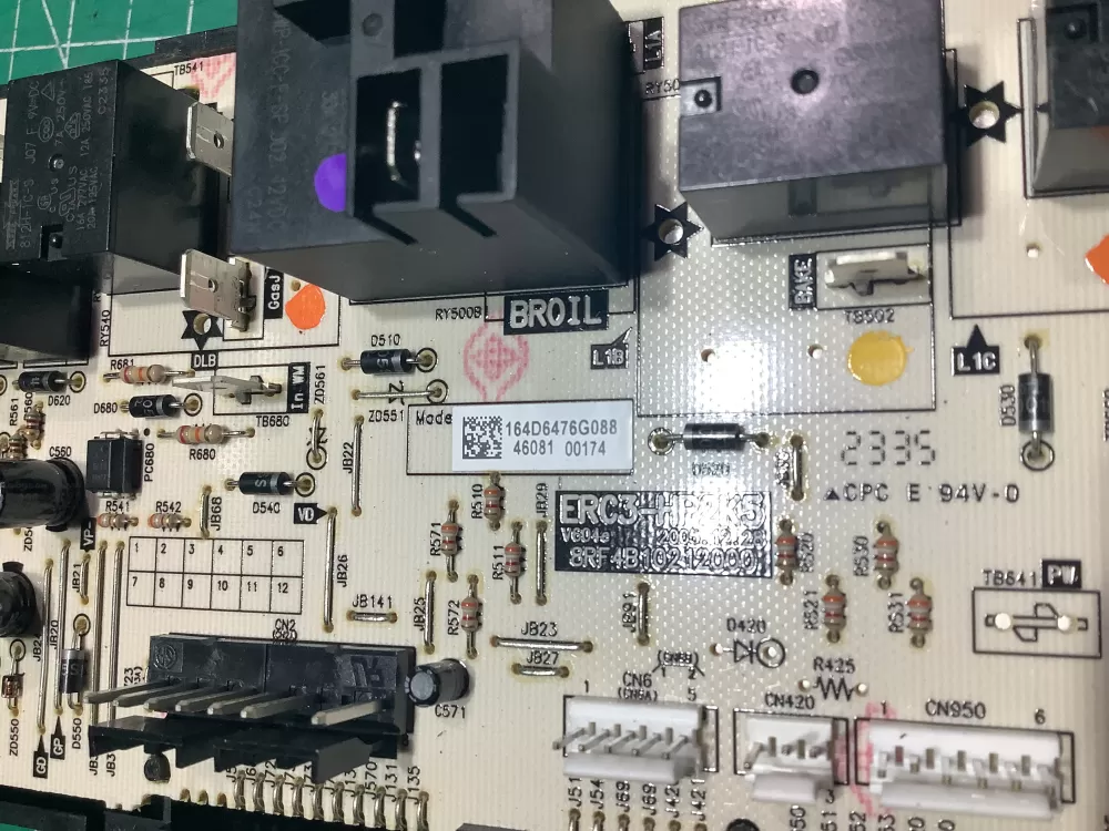 GE 164D6476G088 Range Oven Control Board Wb27k10368 Wb27k10423 AZ146473 | AR2457