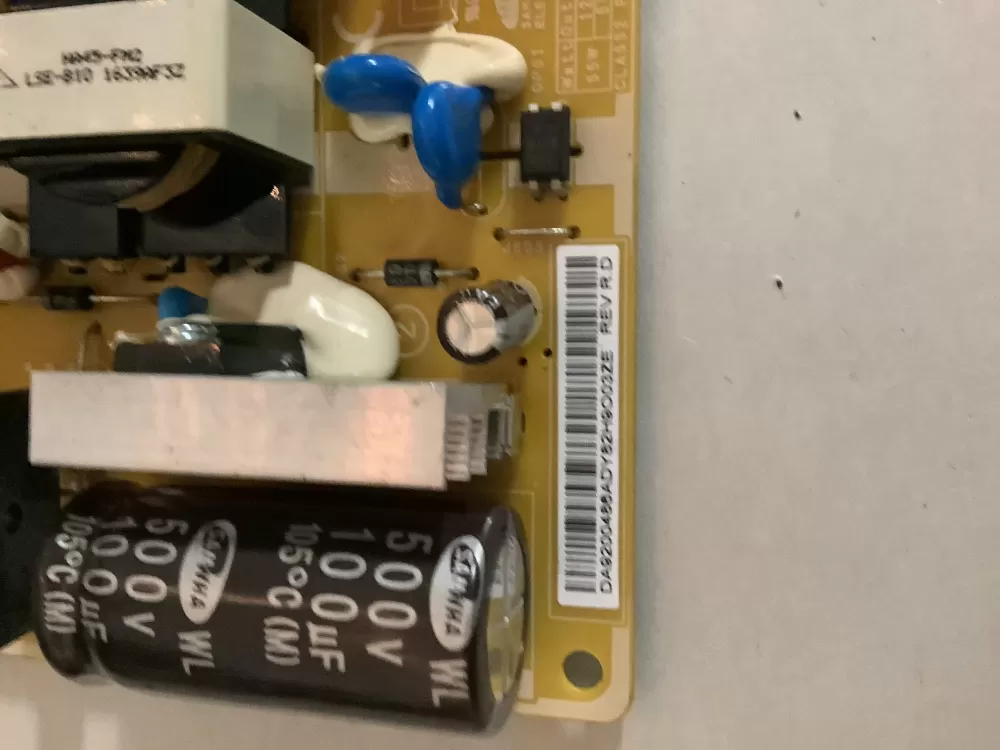 Samsung refrigerator power control board DA920486A AZ199622 | ZC2779