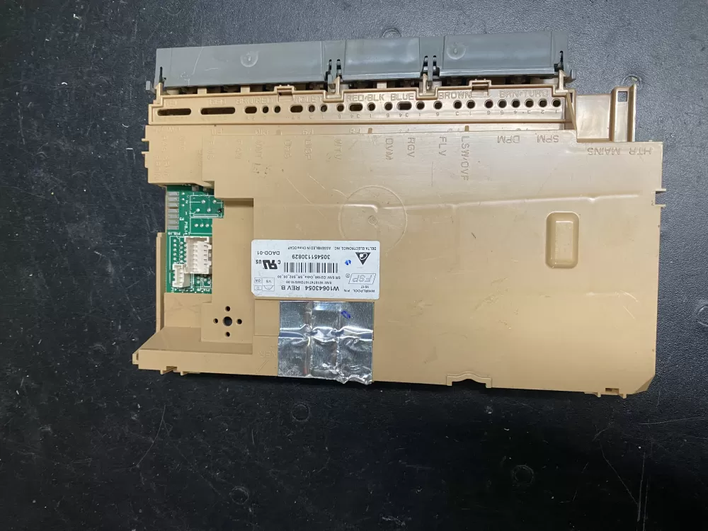 Whirlpool  Kenmore W10500130 W10620806 W10620808 W10643054 W10643055 W10745394 W10796278 W10796279 W10813310 W10842304 W10866114 PS11759619 Dishwasher Control Board