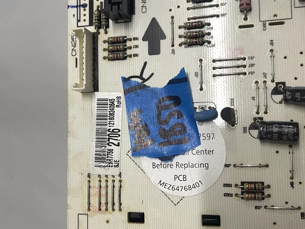 LG EBR77562703 EBR77562706 Oven Control Board Range AZ221579 | Wm1850