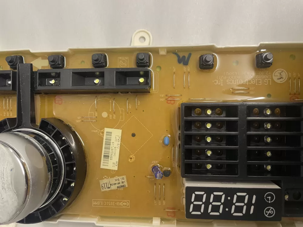 LG EBR62267119 Washer Control Board AZ206131 | KMV850