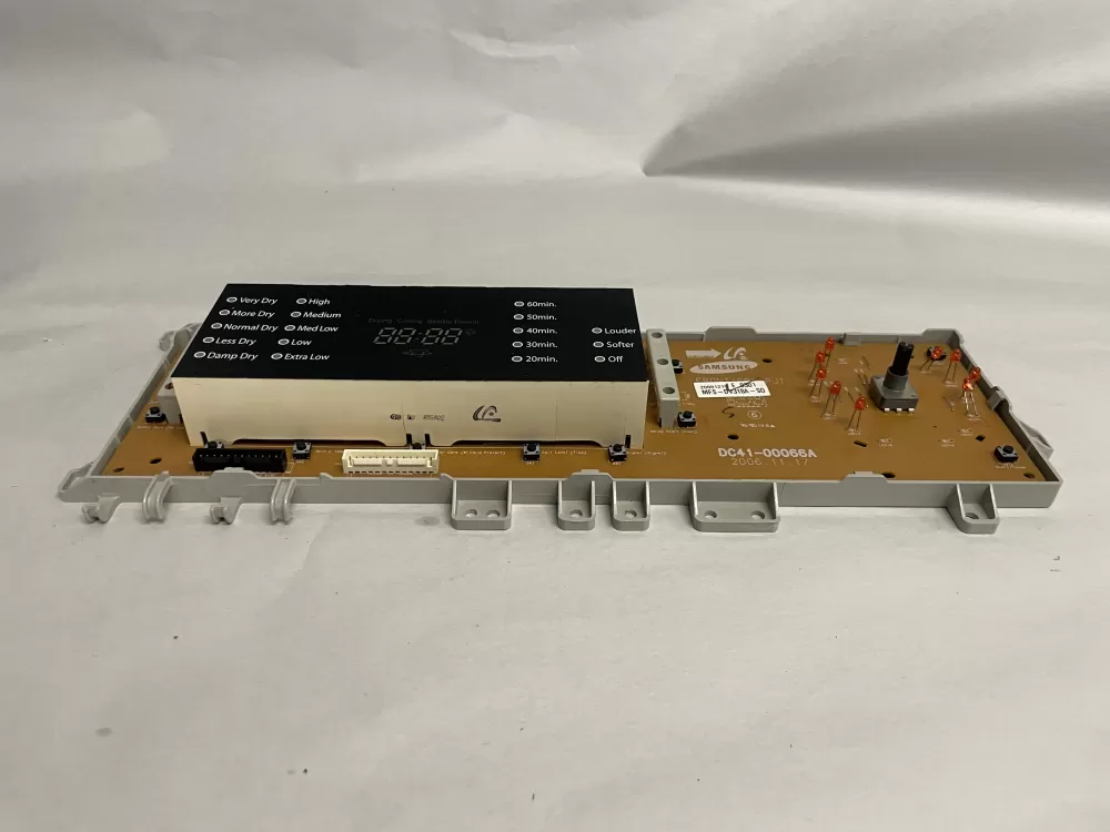 Samsung DC41-00066A   200903210319  DV318A  Washer Control Board