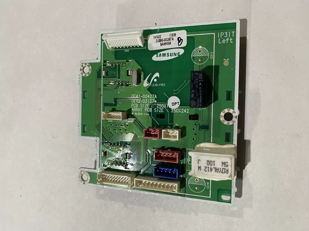 Samsung DG96-00287A Control Board AZ145928 | BK2445
