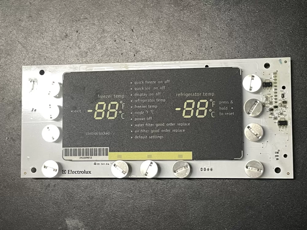 Frigidaire 242209731 Refrigerator Display Control Board