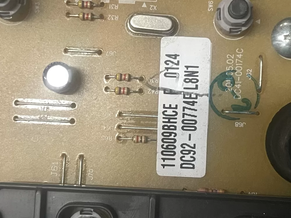 Samsung DC92 00774E Dryer Control Board AZ17420 | WMV34