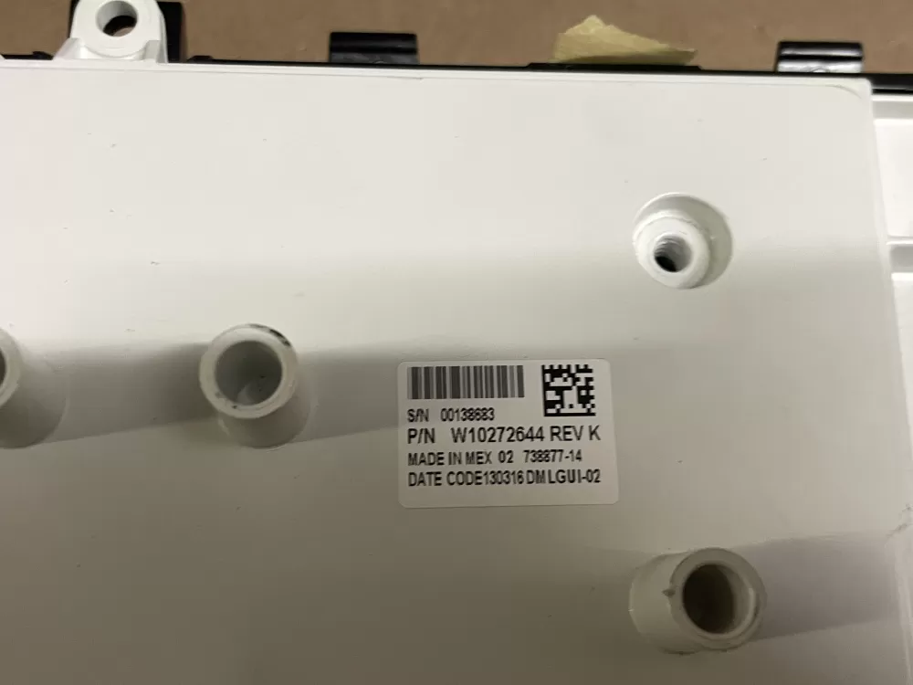 Whirlpool Maytag W10272644 WPW10272644 Dryer Control AZ100591 | Wmv442