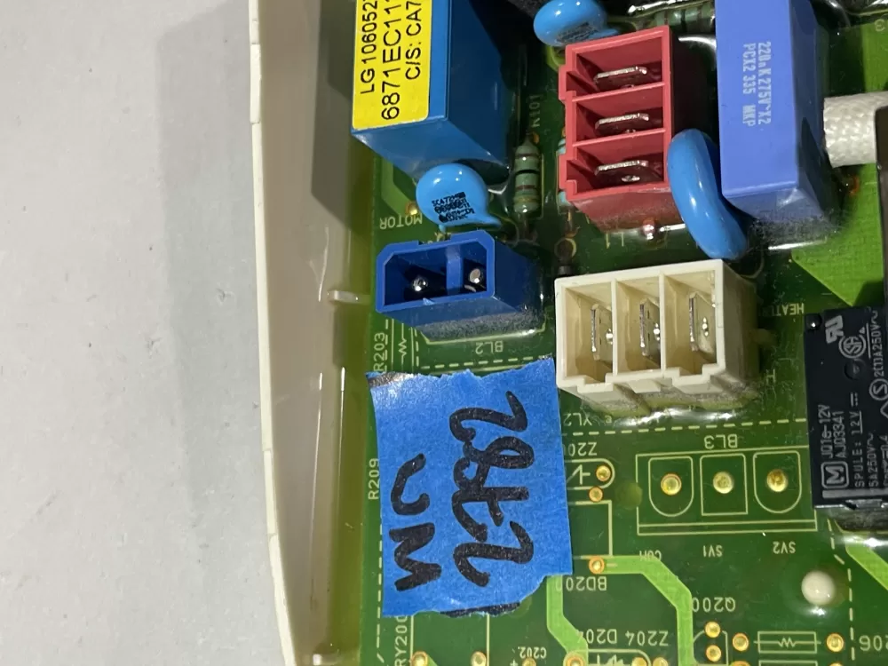 LG 6870EC9081C 2 6871EC1121E Dryer 6871EC111E Control Board AZ199904 | Wm2782