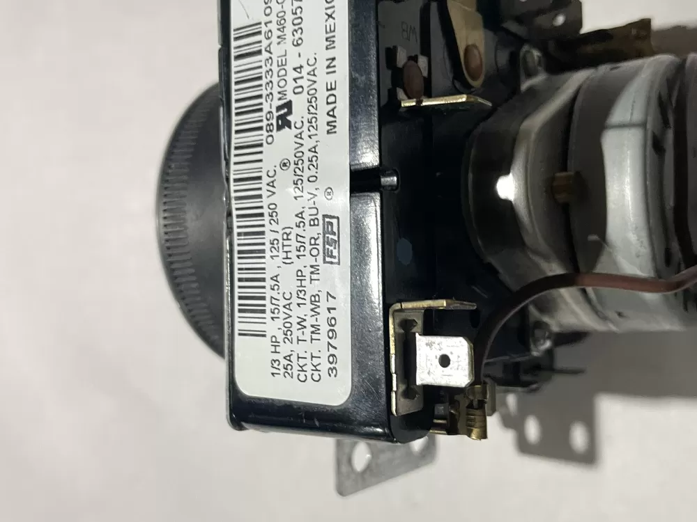 Whirlpool Maytag Roper Amana WP3979617 AP6009055 Dryer Timer AZ230726 | Wm1523