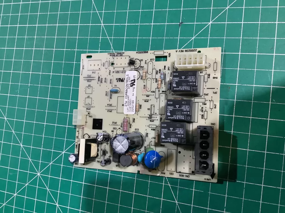 Whirlpool WPW10135090  AP6015557  W10135090  2252189  2252189EXCR  2255239  2255239EXCR  2304056  2304056EXCR  2304095  2304095EXCR  PS11748838  W10135090R  W10135090REXCR Refrigerator Main Control Board