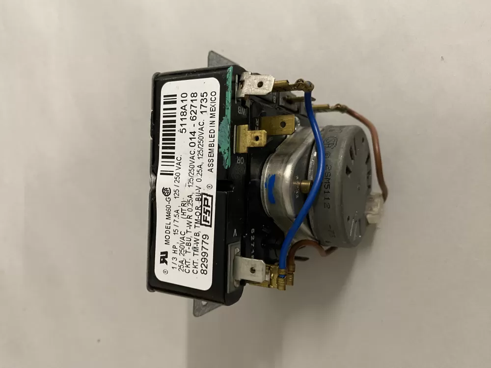 Whirlpool  Maytag  Kenmore  Amana AP6012587 8299779 8299779R WP8299779 PS11745797 Dryer Timer