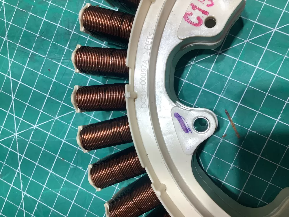 Samsung DC31-00097A Washer Stator Assembly
