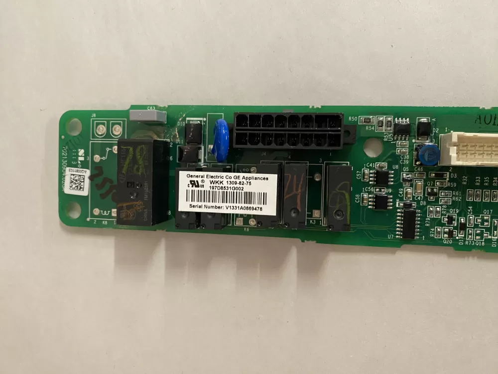 GE REFRIGERATOR CONTROL BOARD PART# WR55X29507 197D8531G002 AZ201530 | BK2702