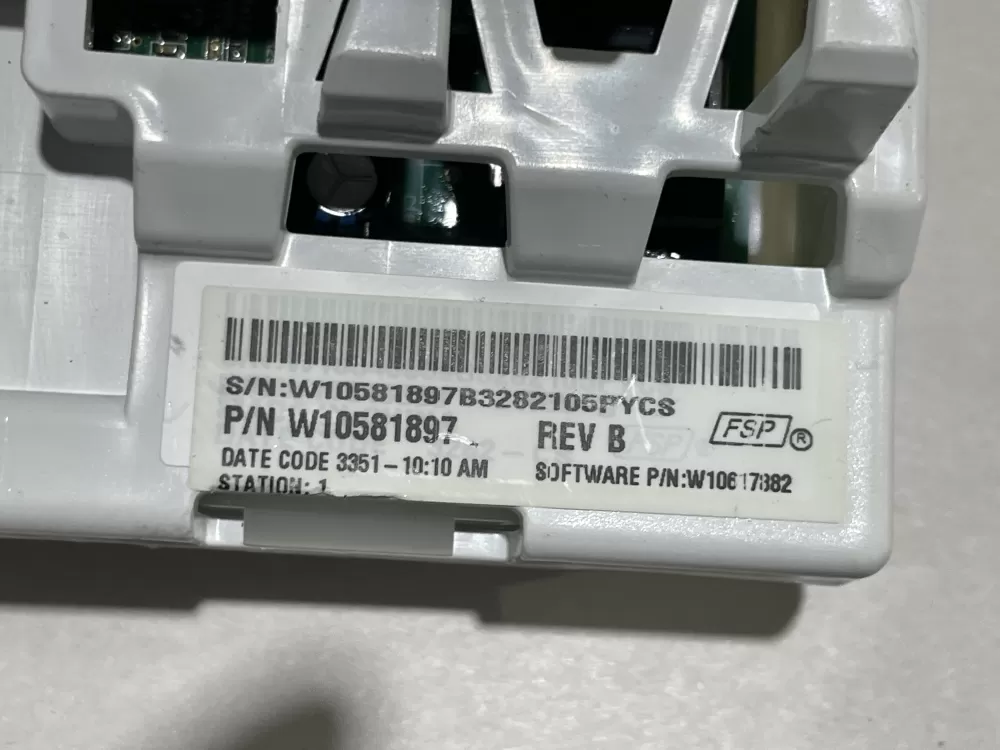 Whirlpool AP5803401 W10581897 PS8768789 Washer Control Board AZ143309 | Wm2410