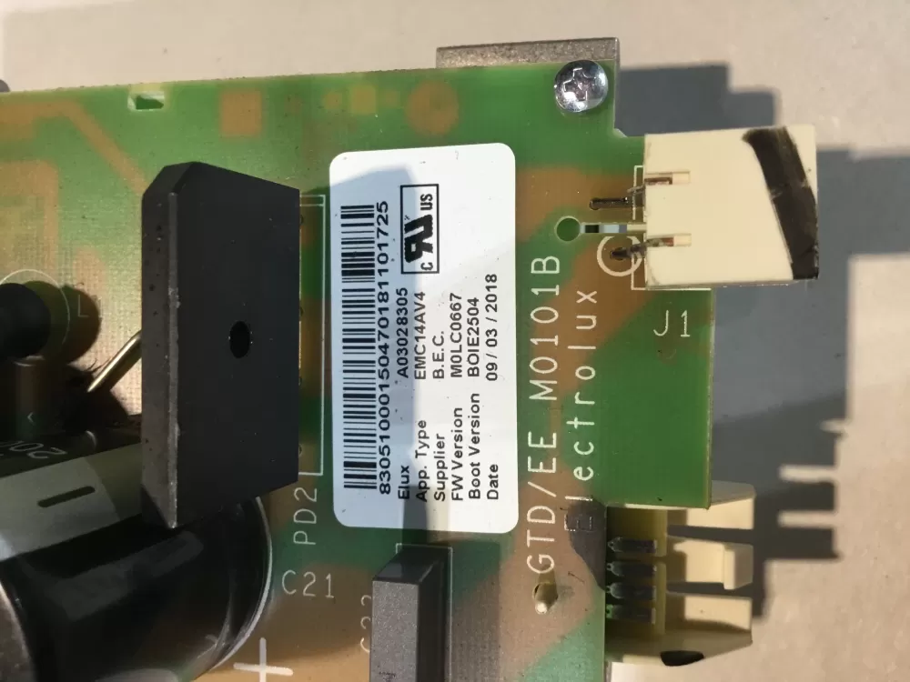 Electrolux A03028305 Control Board AZ148686 | BG2489