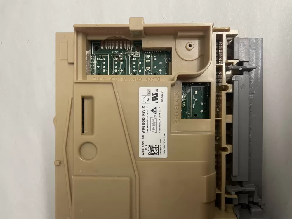 Whirlpool W10919360 W11087226 Dishwasher Control Board # AZ208174 | KM2678