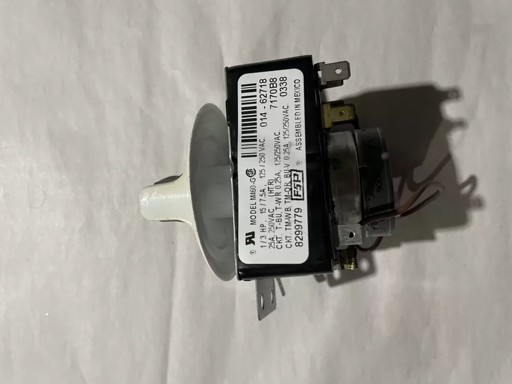 Whirlpool  Maytag  Kenmore  Amana AP6012587 8299779 8299779R WP8299779 PS11745797 Dryer Timer