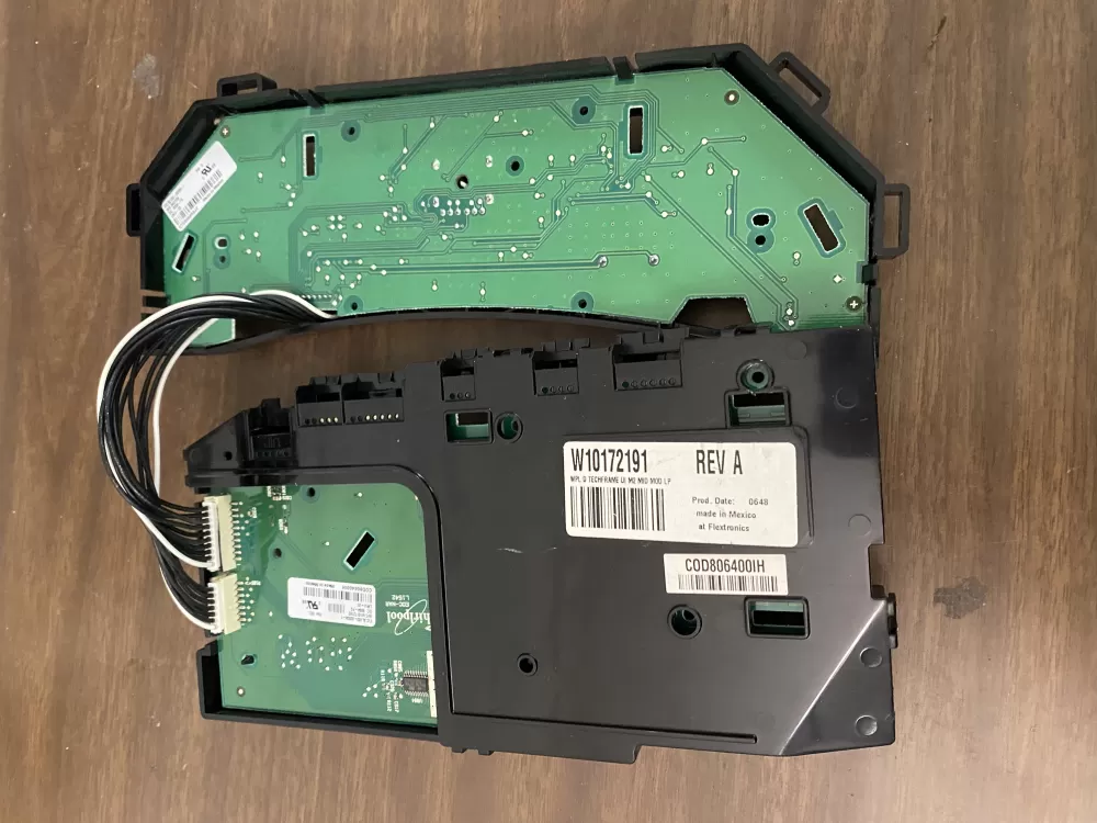 Whirlpool W10172191 W10031410 Dryer Control Board AZ86664 | BK1591