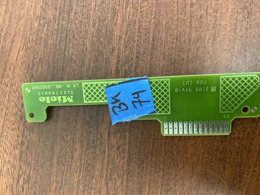 Miele 5092060 Dishwasher Control Board AZ37219 | BK74