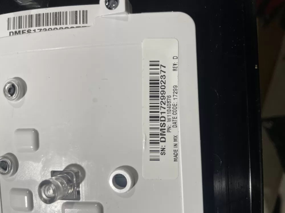 Whirlpool W11124277 Dryer Control Board Overlay Touchpad Panel AZ89491 | Wmv428