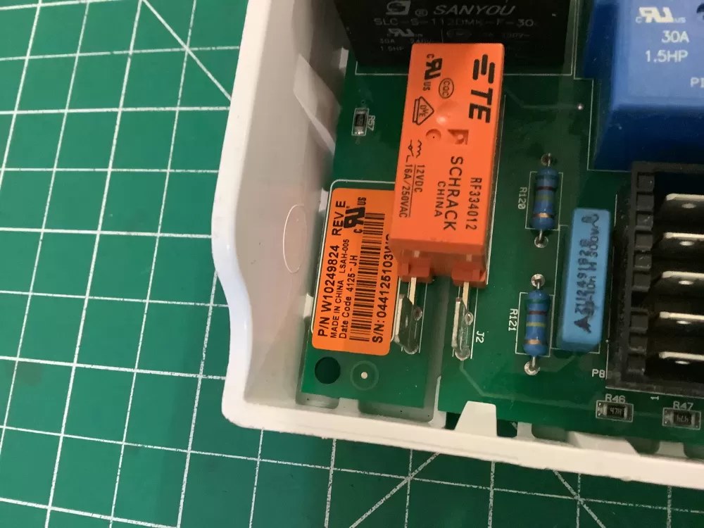 Whirlpool Maytag AP5988879 W10249824 Dryer Control Board AZ204307 | NR314