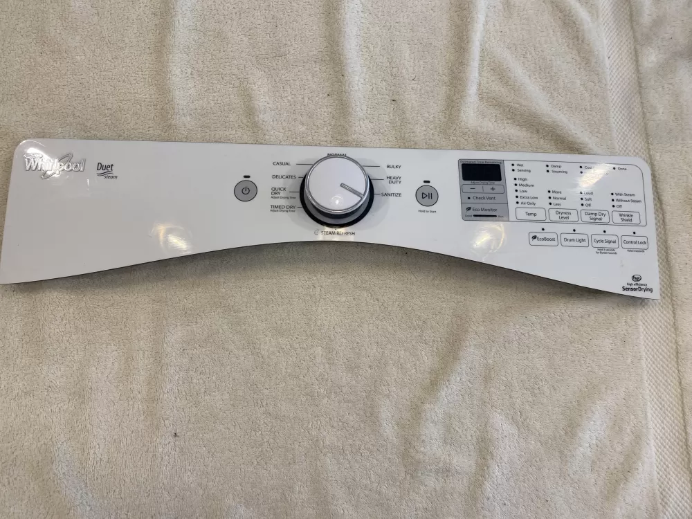 Whirlpool W10639906 W10861218 PS11731579 Dryer Control Board Panel
